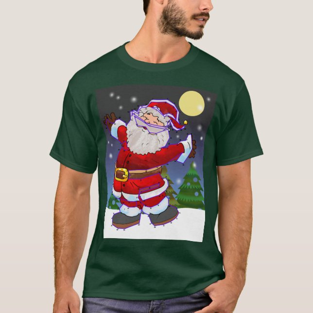 Camiseta Santa Claus Connect (Anverso)