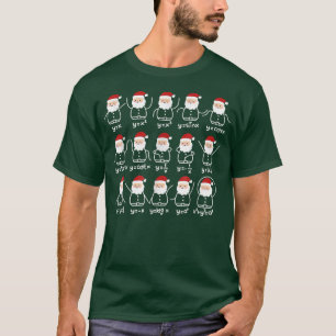 Camiseta Santa Claus El Palo Math Figures Funny Navidades M