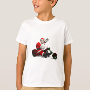 Camiseta Santa Claus En Trike