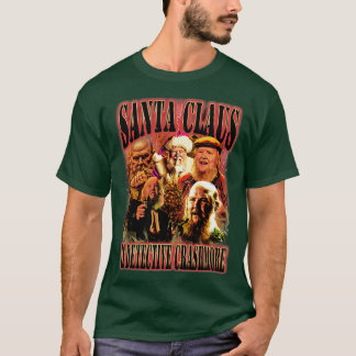 Camiseta Santa Claus es el detective Crashmore