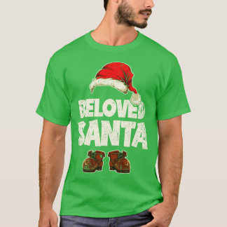 Camiseta Santa Claus, fiesta de Santa Claus amada por la Re