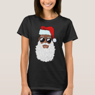 Camiseta Santa Claus Gafas de sol Navidades Noches Luces Ne