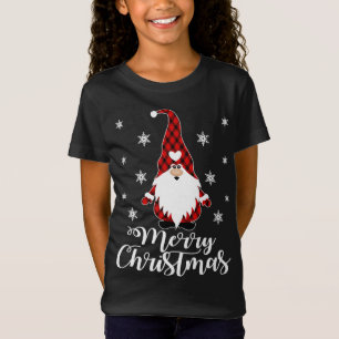 Camiseta Santa Claus Garden Gnome Buffalo Juega a Merry Chr