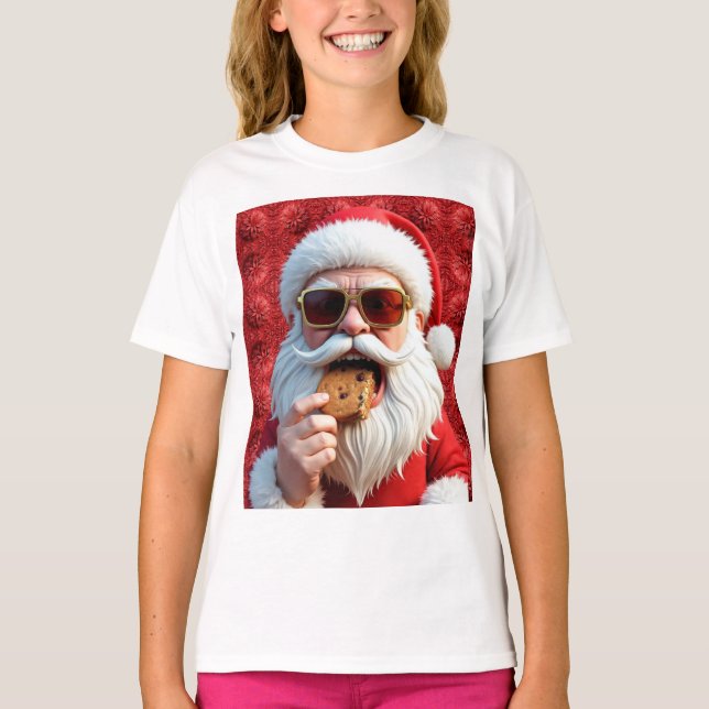 Camiseta Santa Claus genial (Anverso)