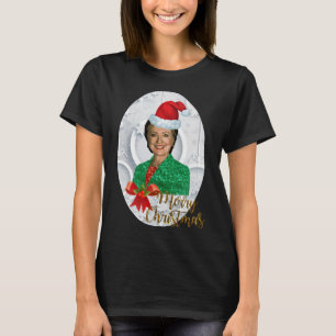 Camiseta santa claus Hillary clinton navidades feos C
