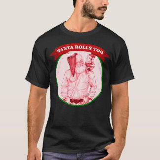 Camiseta Santa Claus jiu jitsu    judoNavidad    bjjhappy