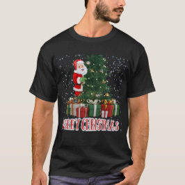 Camiseta Santa Claus les desea a todos un feliz Año Nuevo 2