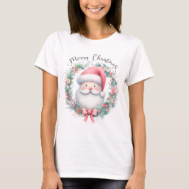 Camiseta Santa Claus Merry Christmas T-shirt