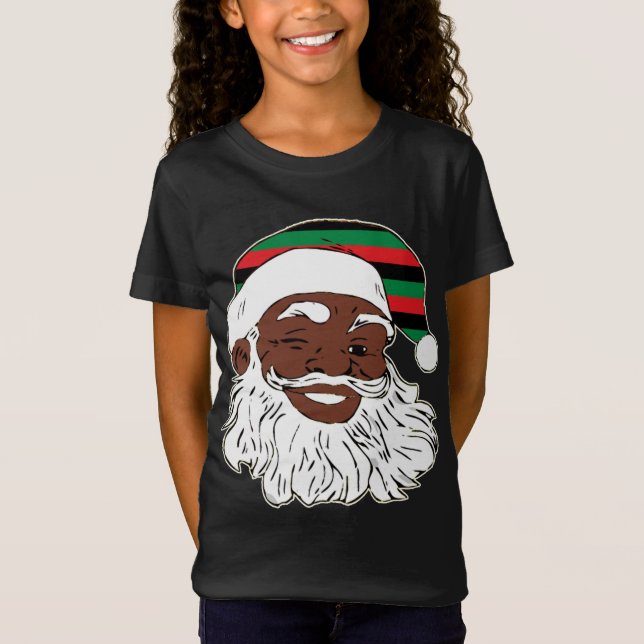 Camiseta Santa Claus Navidades ganadores Gorra de Bandera P (Anverso)