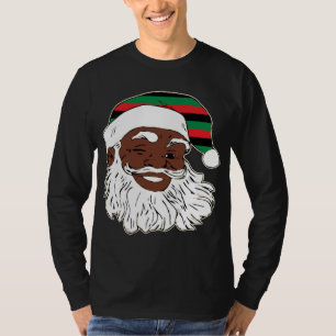 Camiseta Santa Claus Navidades ganadores Gorra de Bandera P
