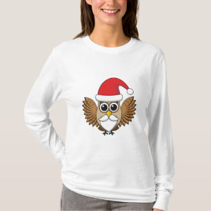 Camiseta Santa Claus Owl