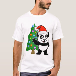 Camiseta Santa Claus Panda