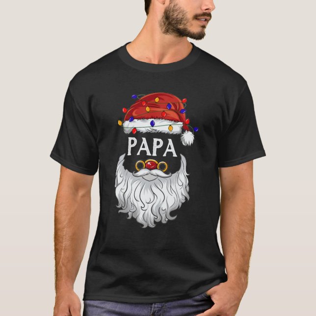 Camiseta Santa Claus Para Hombres Funny Santa Navidades (Anverso)