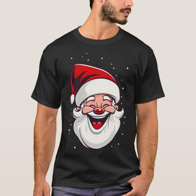 Camiseta Santa Claus Red Nose (Anverso)