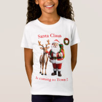 Santa Claus Rudolf el reno de la nariz roja