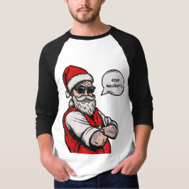 Camiseta Santa Claus Stay Naughty Funny Navidades