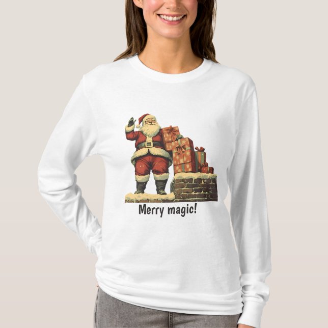 Camiseta Santa Claus T-Shirt (Anverso)