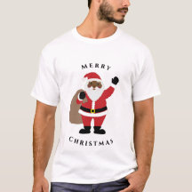 Santa Claus T-Shirt, afroamericano