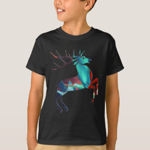 Camiseta Santa Claus tiene muchos renos - reno tulipán