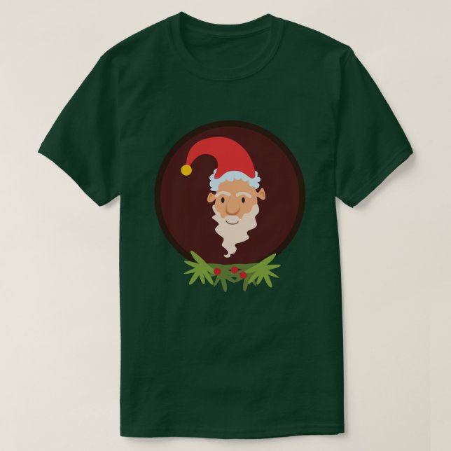 Camiseta Santa Clause T-Shirt (Diseño del anverso)