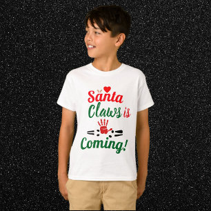 Camiseta Santa Claw se está volviendo gracioso Navidades pe