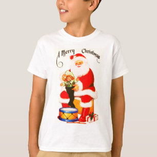 Camiseta Santa con regalos