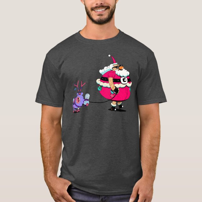 Camiseta santa con retro (Anverso)
