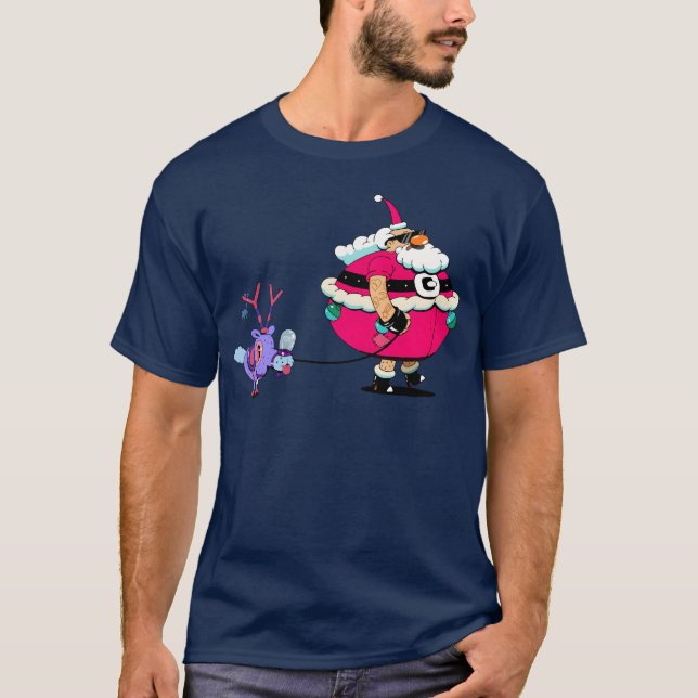Camiseta santa con retro (Anverso)