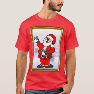 Camiseta Santa consigue algunas galletas