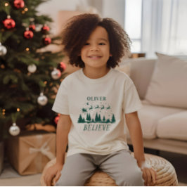 Camiseta Santa cree que los Navidades son verdes