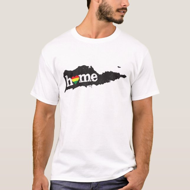 Camiseta Santa Cruz ama su hogar (Anverso)