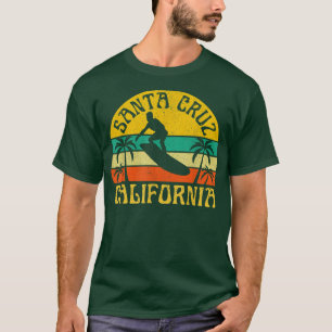 Camiseta Santa Cruz Beach California Surfing Surfing Ocean
