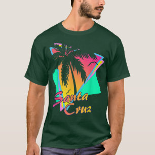 Camiseta Santa Cruz CA California 70's 80 Retro 80