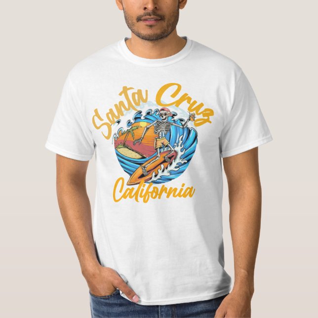 Camiseta Santa Cruz, California (Anverso)