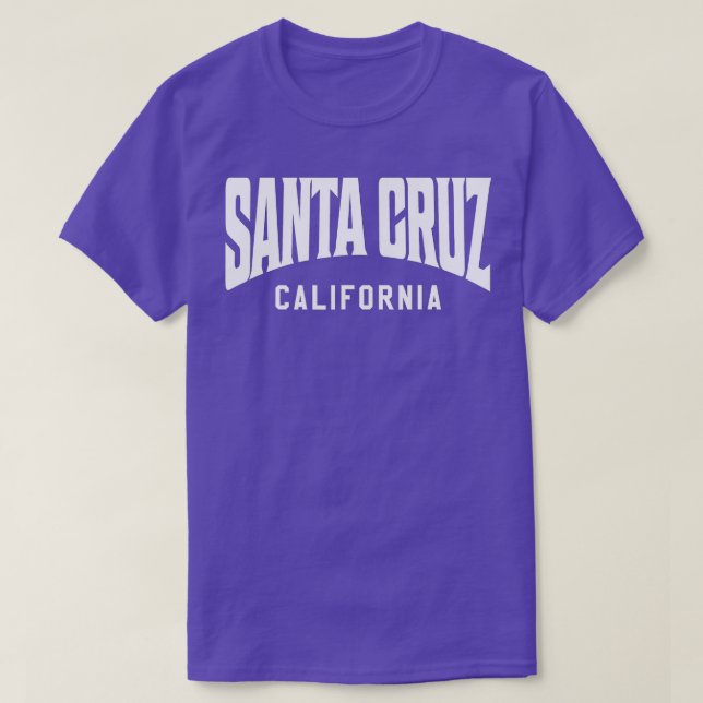 Camiseta Santa Cruz California (2) (Diseño del anverso)