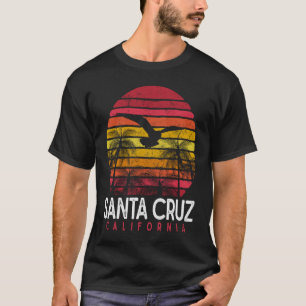 Camiseta Santa Cruz California CA Beach Vintage Retro 8