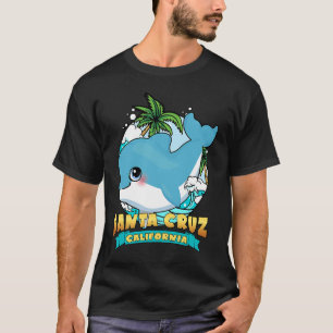 Camiseta SANTA CRUZ CALIFORNIA Cute Baby Dolphin Beach Souv