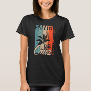Camiseta Santa Cruz California estilo de casa retro vintage