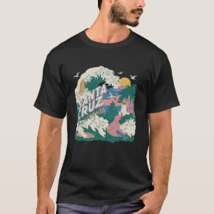 Camiseta Santa Cruz California Viajes de Surf