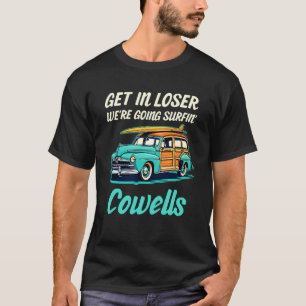 Camiseta Santa Cruz Cowells Playa Ciudad Surf Mujeres Hombr