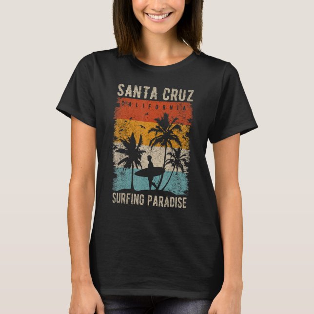 Camiseta Santa Cruz de California Surfing Santa Cruz (Anverso)