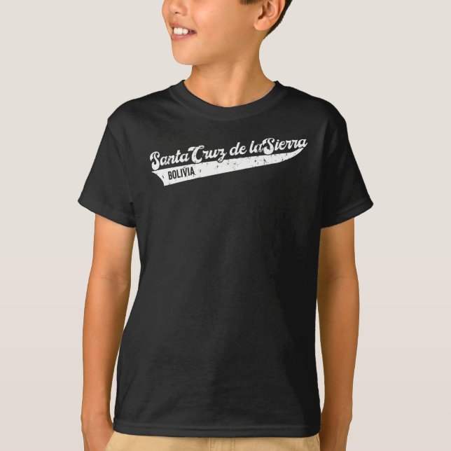 Camiseta Santa Cruz de la Sierra Bolivia Design (Anverso)