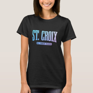 Camiseta Santa Cruz de las Islas Vírgenes de los Estados Un