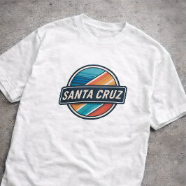 Camiseta Santa Cruz Retro Vintage Circular Playa California