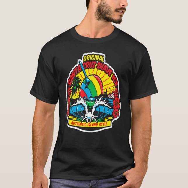 Camiseta Santa Cruz  Shave ice Classic T-Shirt (Anverso)