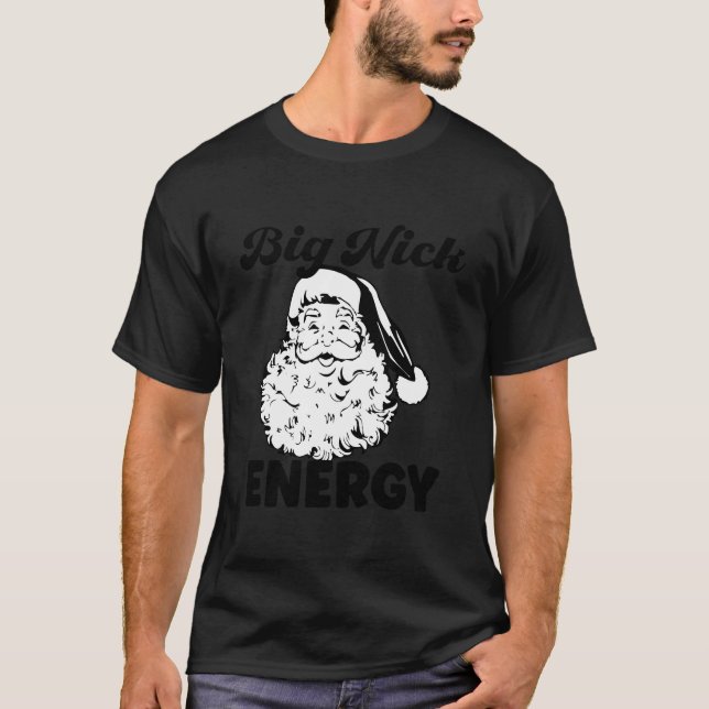 Camiseta Santa de la Energía de Big Nick (Anverso)