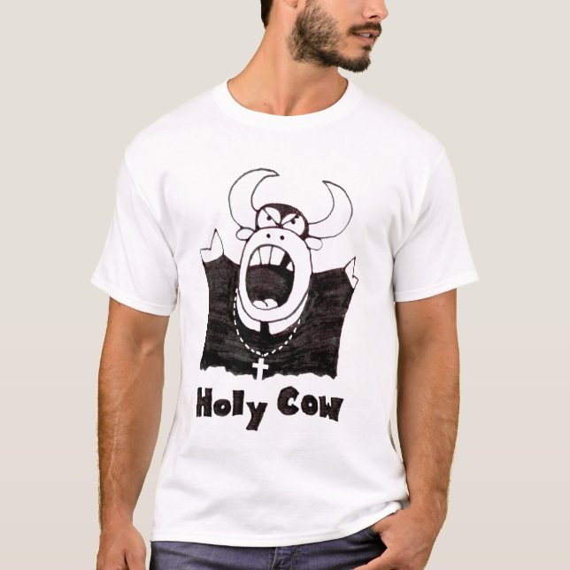 Camiseta santa de la vaca (Anverso)