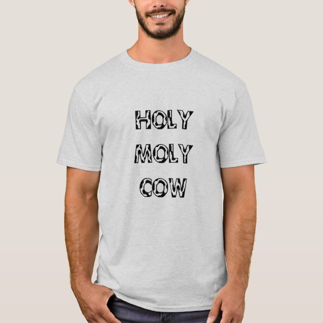 Camiseta santa de la vaca de Moly (Anverso)