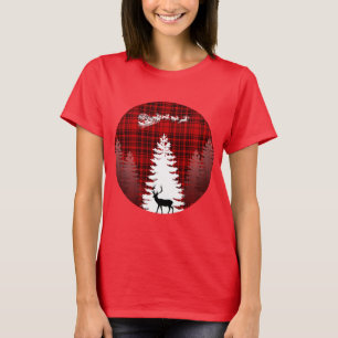 Camiseta santa de navidad