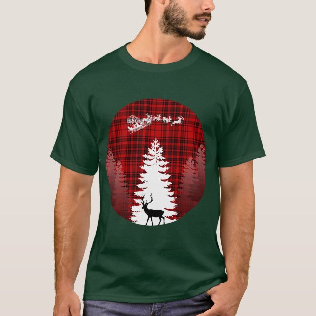 Camiseta santa de navidad (Anverso)